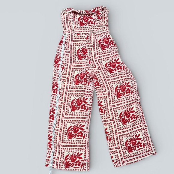 Thirty Thirty Women’s Red & White Halter Romper | Size Large | NWT - Picture 8 of 11